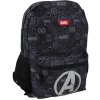 Školní batoh Curerůžová Marvel Avengers Logo černý polyester