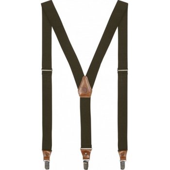 Sarek Clip Suspenders DARK OLIVE