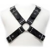 SM, BDSM, fetiš Postroj Leather Body BUCKLES HARNESS