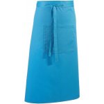 Premier Workwear Dlouhá zástěra do pasu s kapsou Tyrkysová – Hledejceny.cz