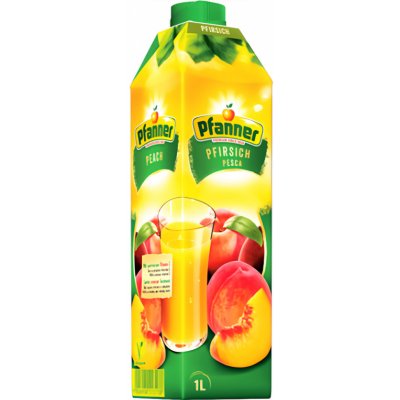 Pfanner Broskev 50% nektar 1 l – Zbozi.Blesk.cz