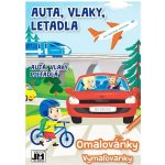 Auta vlaky letadla Omalovánky A5+ Kolektiv – Zboží Mobilmania