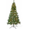 LIVARNO home Umělý vánoční stromek s LED osvětlením 210 cm