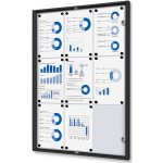 Jansen Display Interiérová vitrína Economy 9xA4 711 x 963 mm – Zboží Živě