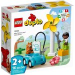 LEGO® DUPLO® 10985 Větrná turbína a elektromobil – Zboží Živě