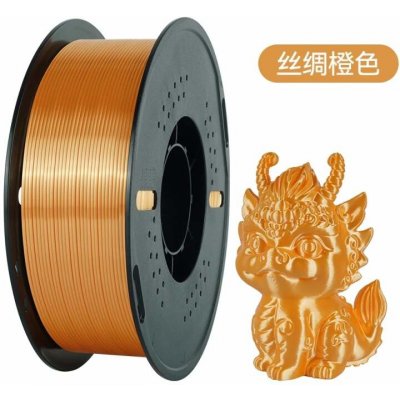 Kingroon PLA SILK 1,75 mm 1kg Oranžová – Zboží Živě