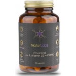NaturLabs Vápník chelátotvý + D3 + K2 90 kapslí – Hledejceny.cz