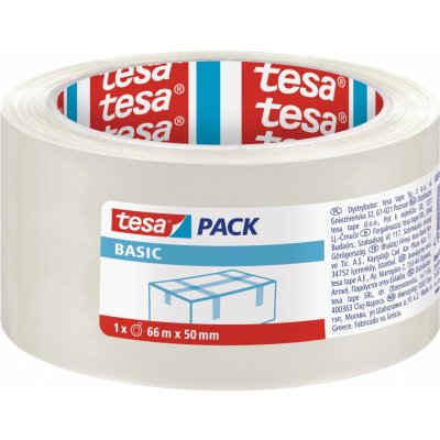 Tesa Basic balicí páska transparentní 50 mm x 66 m – Zboží Dáma