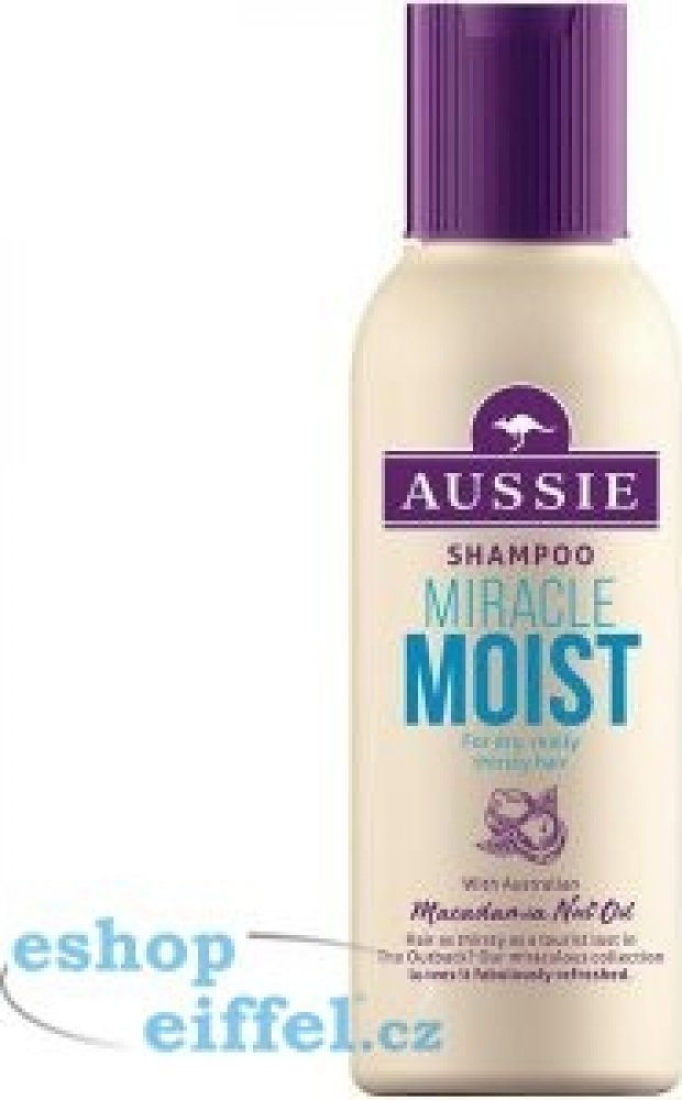 Aussie Miracle Moist Shampoo pro suché a poškozené vlasy 430 ml |  Srovnanicen.cz