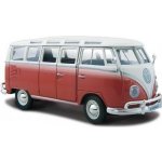 Maisto Volkswagen Van Samba bílo červená 1:25 – Zboží Dáma