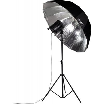 Nanlite dáždnik Silver Deep 135 cm U-135DS – Zboží Živě