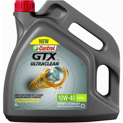 Castrol GTX Ultraclean 10W-40 4 l