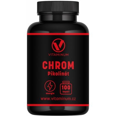 Vitaminum Chrom pikolinát 100 kapslí – Hledejceny.cz