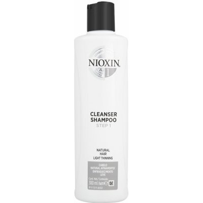 Nioxin šampon pro jemné normální a řídnoucí vlasy System 1 Cleanser For Fine Hair Normal to Thin-Looking Hair 300 ml – Zbozi.Blesk.cz
