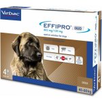 Virbac Effipro DUO Dog XL 40-60kg 4x4,02 ml – Zboží Mobilmania