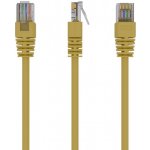 Gembird PP12-1M/Y Eth patch c5e UTP 1m, žlutý – Zboží Mobilmania