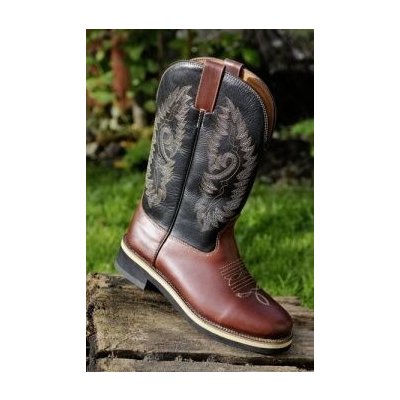 HKM Westernové boty Softy cow kožené – Sleviste.cz