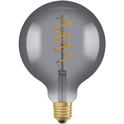 Osram LED žárovka LED E27 G125 4W = 15W 140lm 1800K Teplá bílá 330° Filament Vintage 1906 OSRVING0030 – Zboží Mobilmania