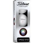 Titleist PRO V1x Left Dash bílé 3 ks – Zboží Mobilmania