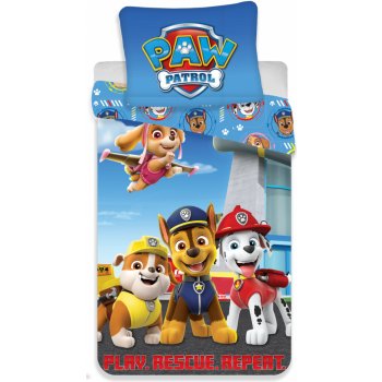 Jerry Fabrics Povlečení Paw Patrol PP208 micro 140x200 70x90