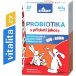 Vitar Probiotika Bob a Bobek jahoda 20 x 2 g – Hledejceny.cz