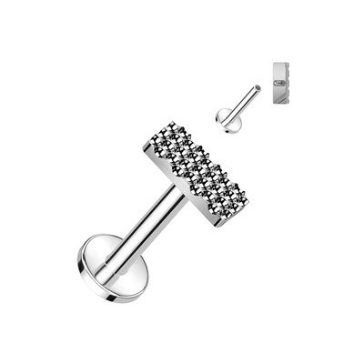 Šperky4U piercing do brady labreta titan TIT1297-1206 – Zbozi.Blesk.cz