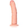 Dilda Shots RealRock Curved 9" Realistic Dildo With Suction Cup Flesh 25 x 5,5 cm