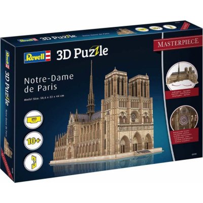 Revell 3D puzzle Notre Dame de Paris 293 ks – Zboží Dáma