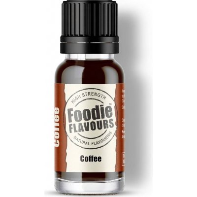 Foodie Flavours Přírodní koncentrované aroma 15 ml káva – Hledejceny.cz