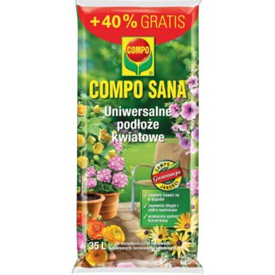 COMPO Univerzální zahradní zemina pro květiny 35 l – Zboží Dáma