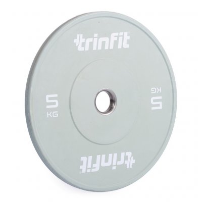 TRINFIT Olympijský kotouč Bumper Plate Training 5 kg 50 mm – Zboží Mobilmania