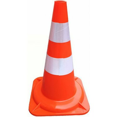 Magg Výstražný kužel 50 cm dva reflexní pruhy – Hledejceny.cz
