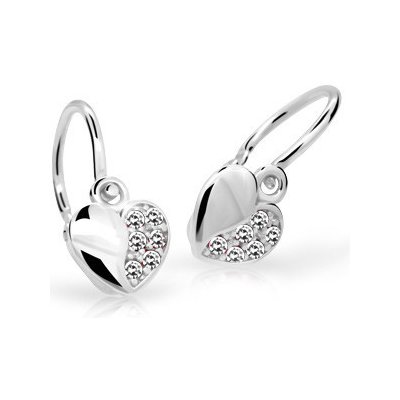 Cutie Jewellery pro miminka C2160B CZ White – Zboží Mobilmania