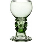 Sklářská huť Tomi, Lesní sklo - sklenice na víno Říman kulatý s malinami 250 ml – Zboží Dáma