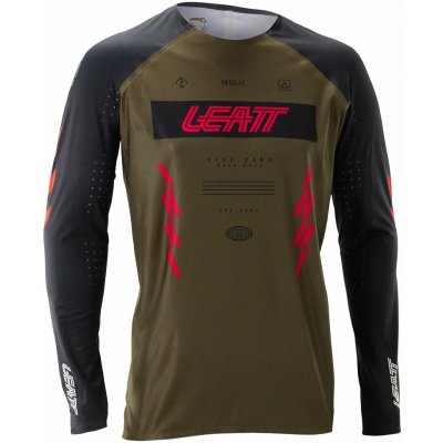 Leatt MTB Gravity 5.0 race brown – Zboží Dáma