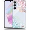 Pouzdro a kryt na mobilní telefon Samsung Picasee silikonové Samsung Galaxy A35 5G Flowers pattern čiré