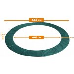 Aga kryt pružin na trampolínu 460 cm tmavě zelená – Sleviste.cz