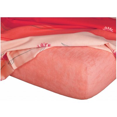 Dadka Jersey prostěradlo losos 220x220x20 – Hledejceny.cz