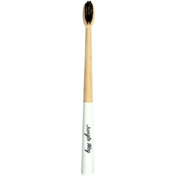 Jungle Way Bamboo bambusový zubní kartáček White Soft Bristle