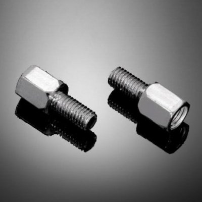 Redukce z M10 na M8 pro zpětná moto zrcátka Highway Hawk (2ks) | Zboží Auto