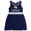 Winkiki Kids Wear dívčí letní šaty Winkiki Beach navy