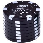 Champ High Poker chips drtička třídílná 42 mm černá – Sleviste.cz