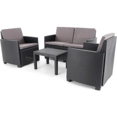 IPAE-PROGARDEN Sestava zahradního nábytku IPAE ARENA DeLuxe umělý ratan – Zboží Dáma