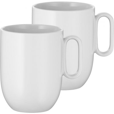 WMF Bílé porcelánové hrnky v sadě Barista 2 x 380 ml – Zbozi.Blesk.cz