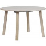 WOOOD Šedý dubový rozkládací jídelní stůl Janton 120 cm – Zboží Mobilmania