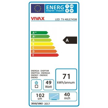 Vivax 40LE74T2SM