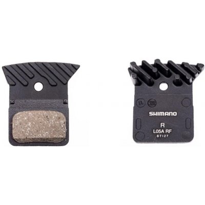 Brzdové destičky Shimano L05A-RF polymer s chladičem 25 párů – Sleviste.cz