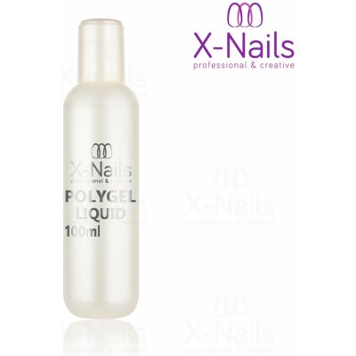 X Nails tekutina pro modeláž s poly gely POLYGEL LIQUID 100 ml – Zboží Mobilmania