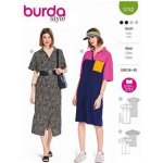 Střih Burda zelený 5742 - košilové šaty, sportovní šaty, polo šaty – Sleviste.cz