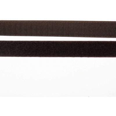 Pro Háčkování Suchý zip, 20 mm, komplet hnědá – Hledejceny.cz
